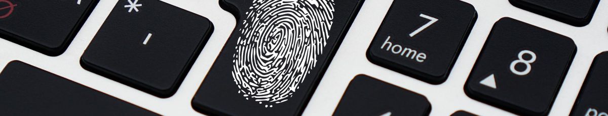 a keyboard fingerprint scanner