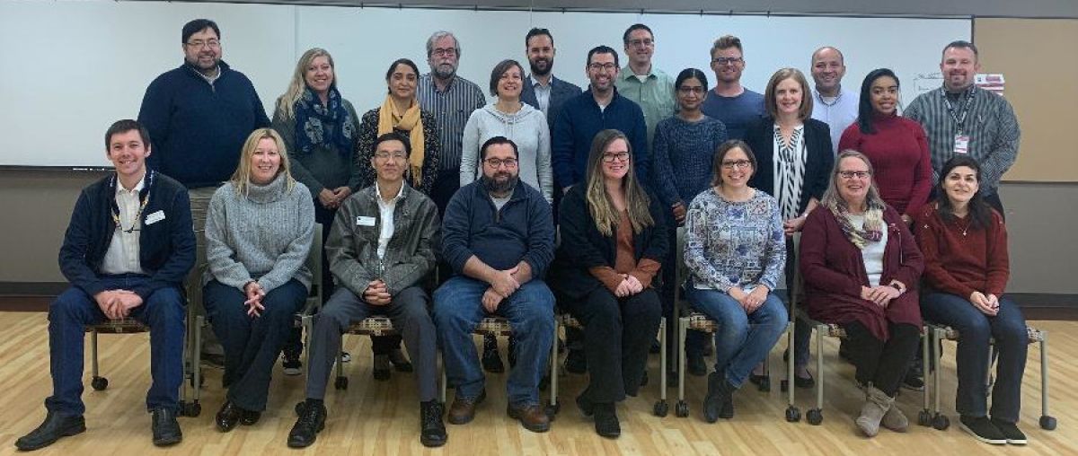 The fall 2019 Faculty Excellence Team photo