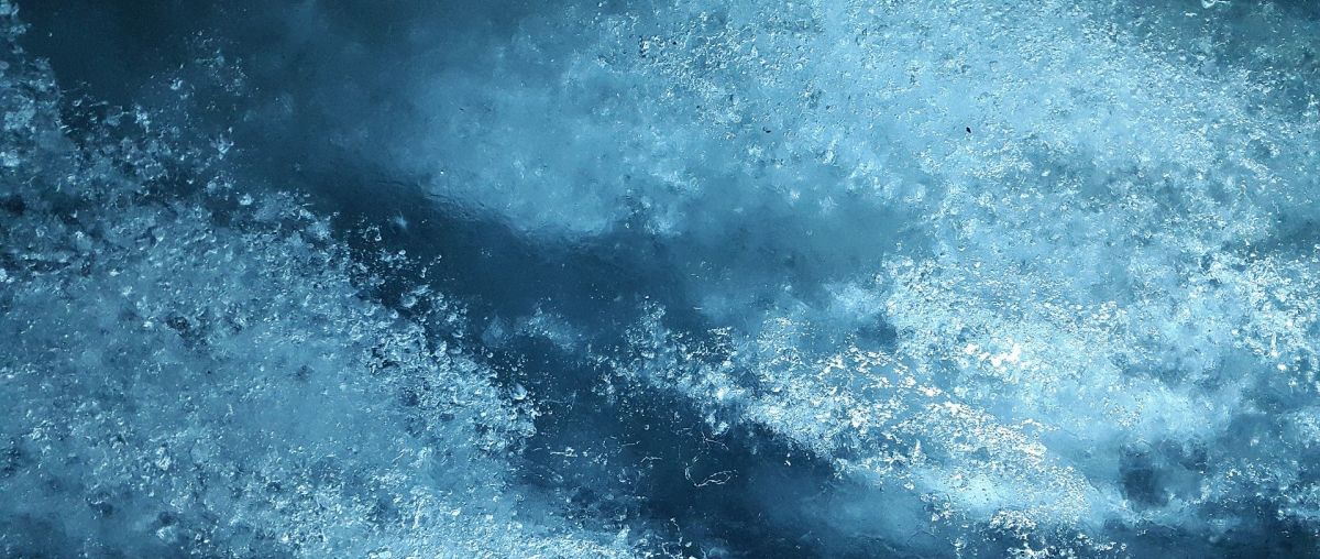 frozen water