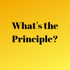 What's the Principle?