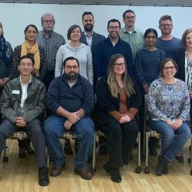 The fall 2019 Faculty Excellence Team photo